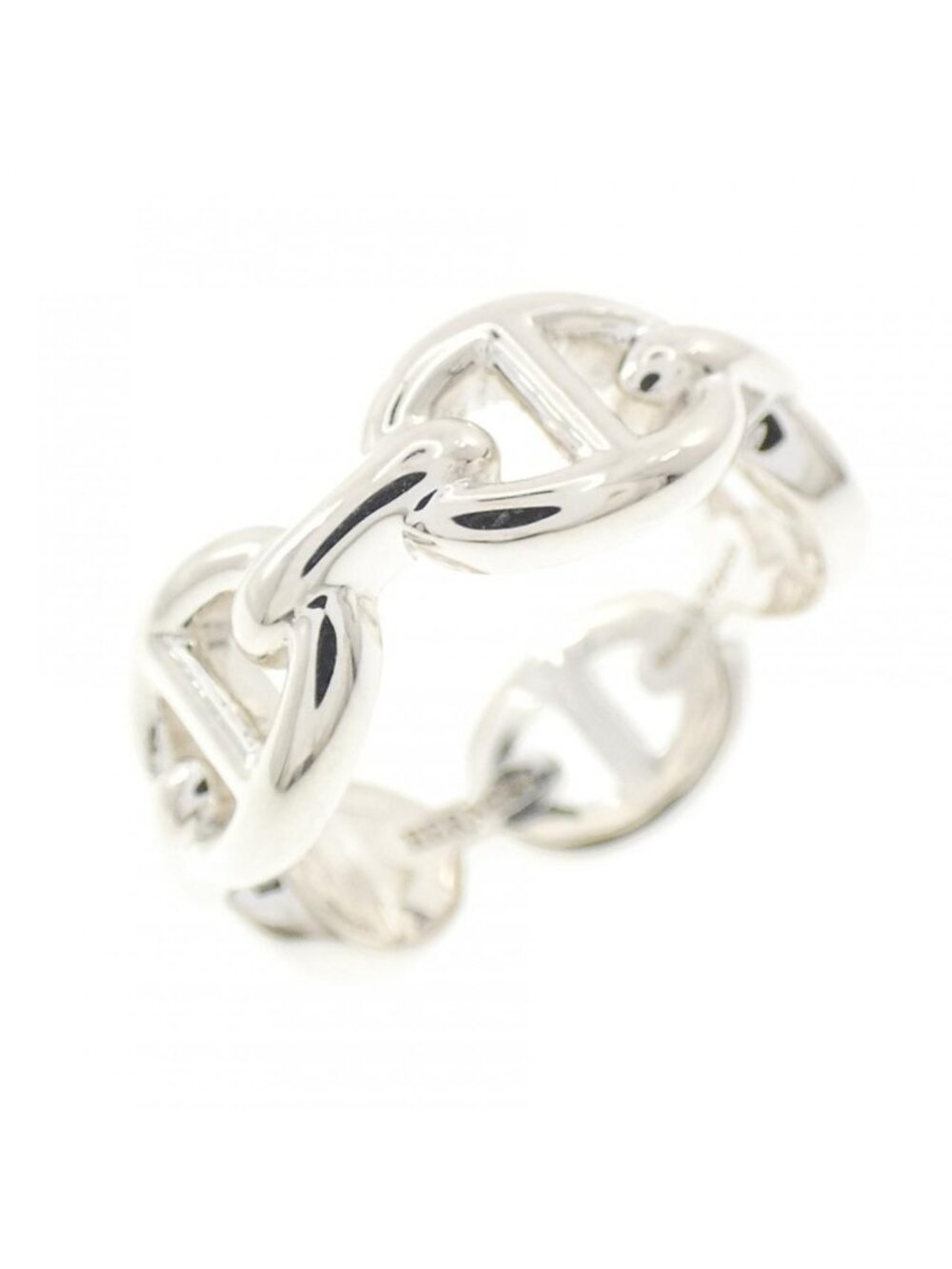 Hermes Chaine D'ancre Enchainee Ring